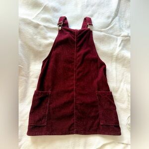 Burgundy corduroy jumper